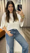 Blusa Zid Zag longa