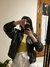 Campera bomber silver vika black en internet