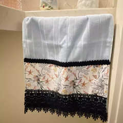 Toalha Lavabo Bella Azul - loja online