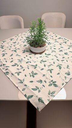 Toalha Decorativa Quadrada Jardim 78 x 78 cm - loja online