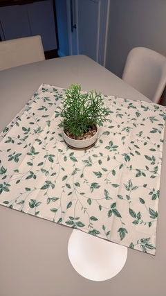Toalha Decorativa Quadrada Jardim 78 x 78 cm na internet