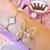 Bracelete Borboleta Cristal Semijoia na internet