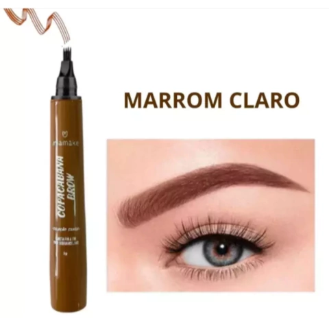 Caneta Fio a Fio Para Sobrancelhas Copacabana Brow Mia Make - loja online