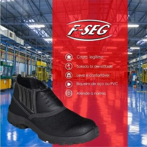 BOTINA WORKFLEX BIDENSIDADE BICO PVC CA 44639