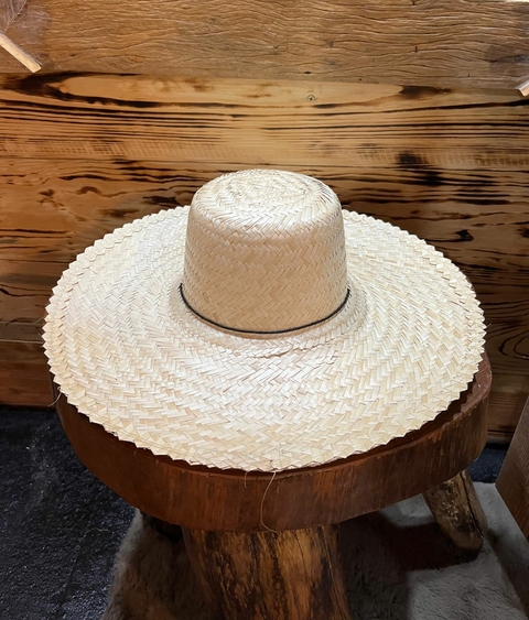 CHAPEU DE PALHA GIGANTINHO ABA 10CM