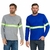 CAMISA GRANDE REFLETIVA PV ANTIPILING KM MANGA. LONGA
