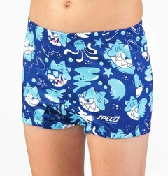 Malla Boxer Estampado Shark Bay Niños