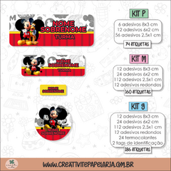 Kit Etiqueta Escolar - Mickey - comprar online