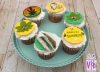 Caja de 6 Cupcakes - Diseños Divertidos