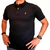 Camisa Polo Austin Western Masculina Preta Slim