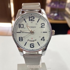 Reloj metalico con calendario