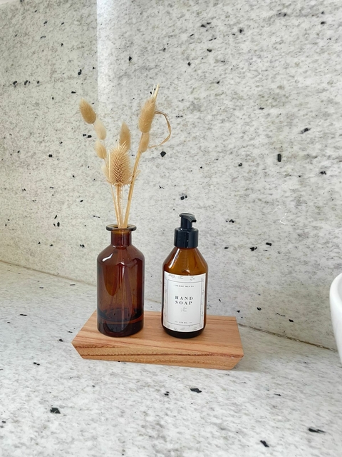 Dispenser vidrio ambar 250 ml