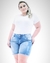 Short Jeans Feminino tamanho 52 L'Livia Moda Boutique