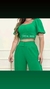 Conjunto Feminino Cropped Calça Pantalona Conjunto Cropped e Calça Pantalona Llivia moda boutique