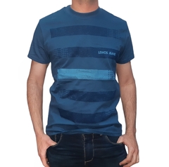 Remera NY Azul Petróleo
