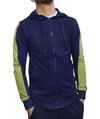 Campera Rústica Combinada Blue