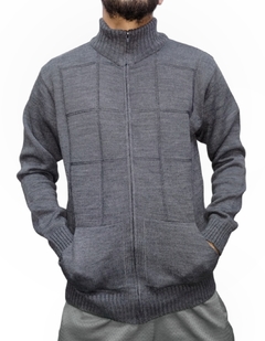 Campera Tejida Grey