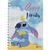 Caderno Universitário Disney Stitch Culturama Espiral Capa Dura 1 Matéria 80 Folhas