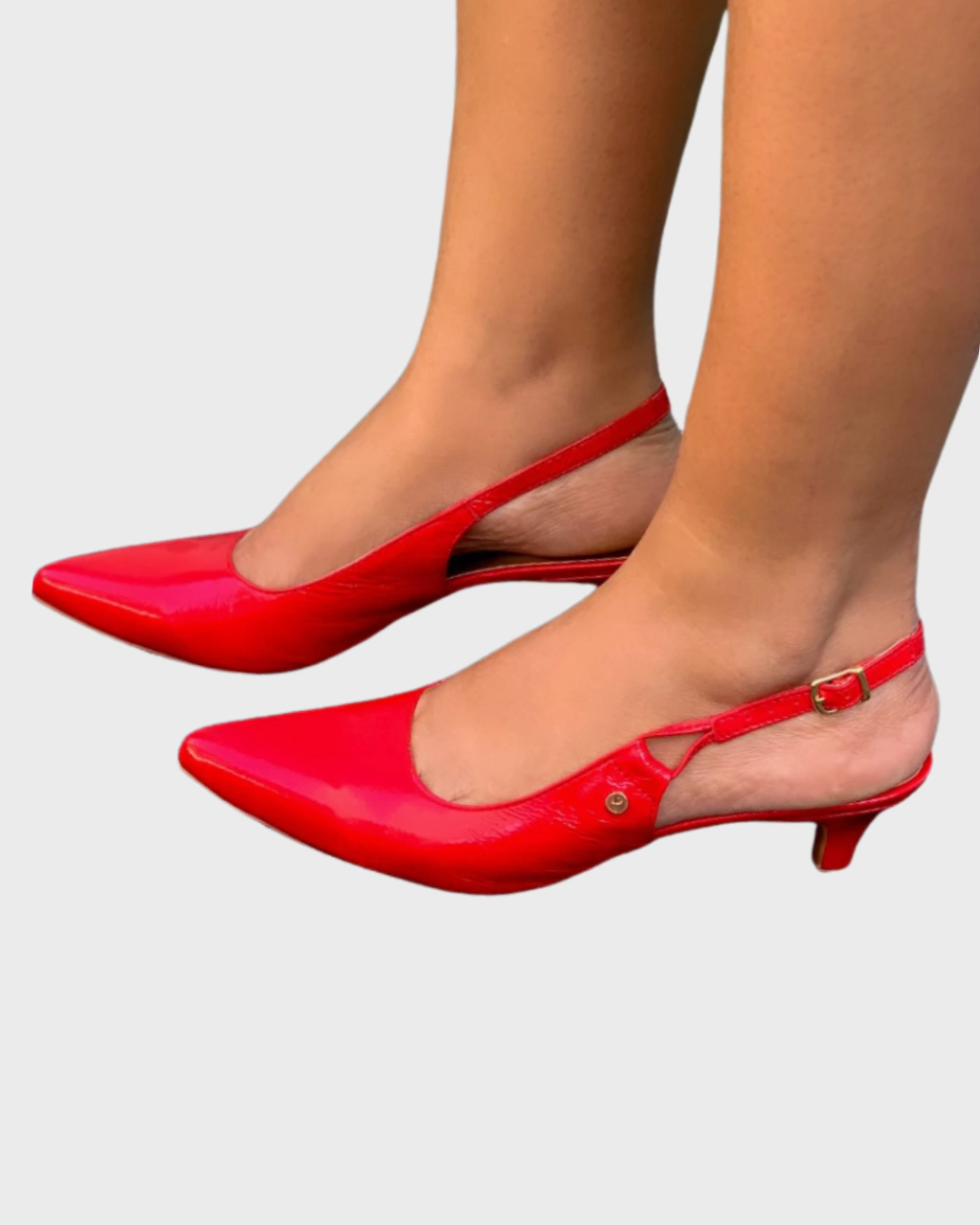 SCARPIN DIANA SALTO FINO VERMELHO