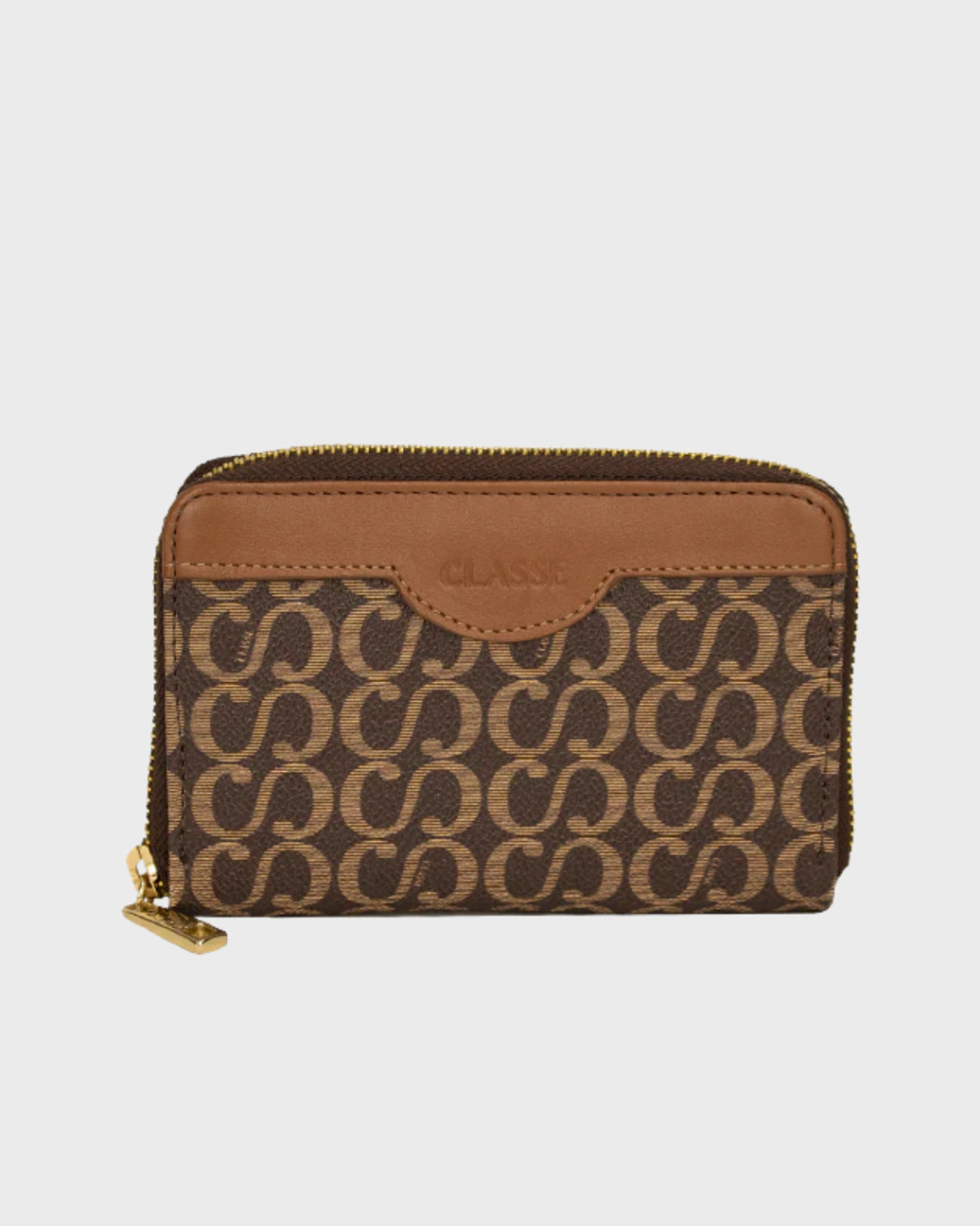 CARTEIRA FEM CLASSE F394 MARROM