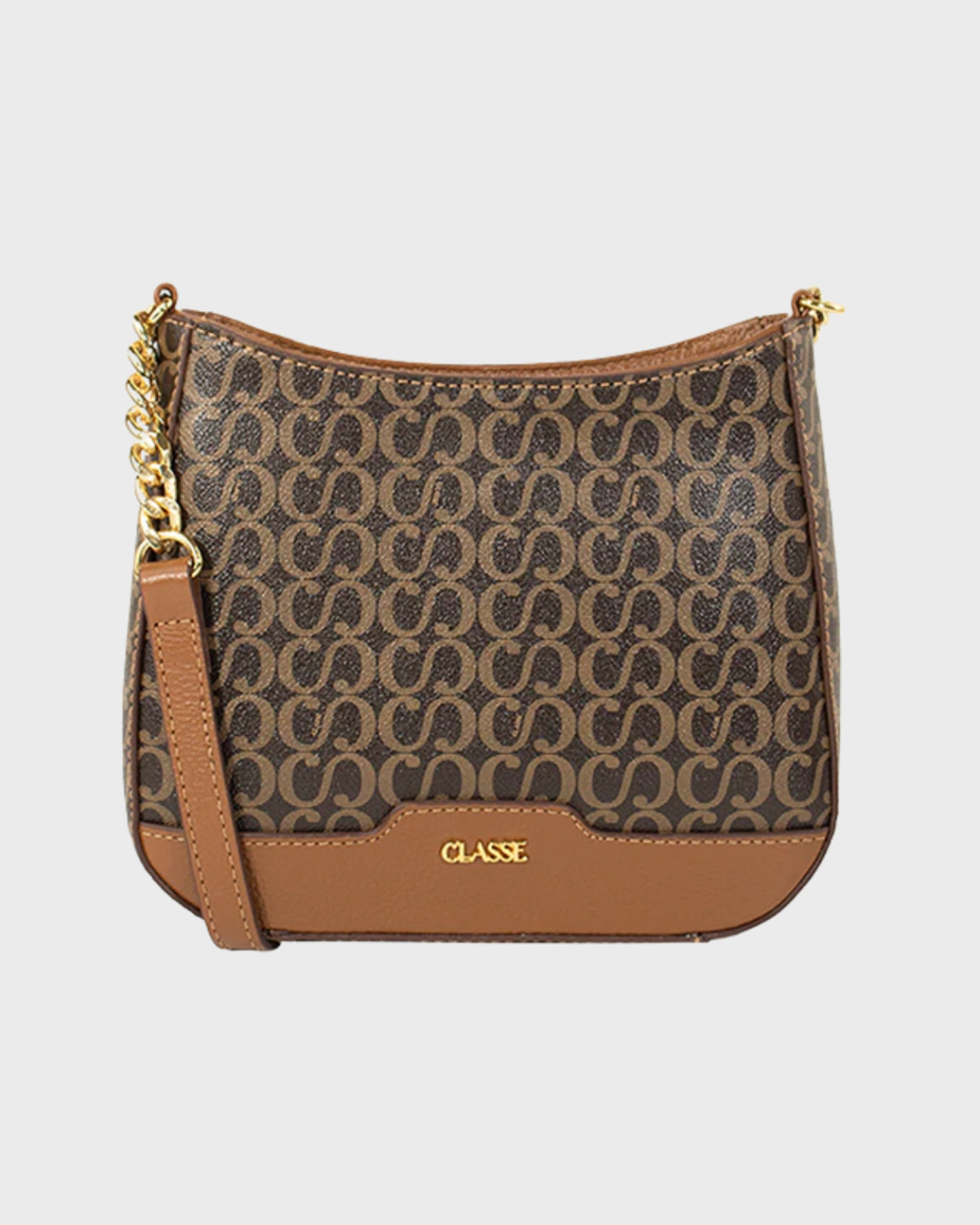 BOLSA CLASSE 3306 MARROM