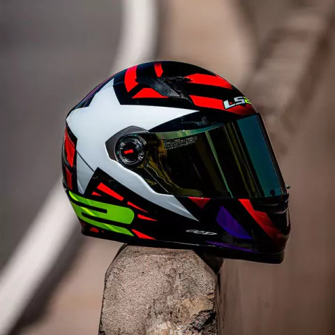 CAPACETE LS2 FF358 STARWAR VERMELHO