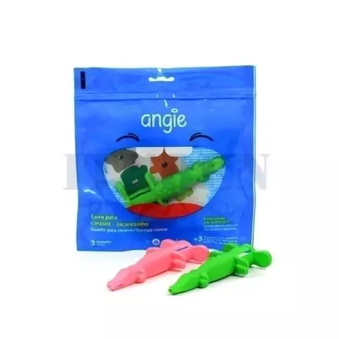Guantes cocodrilos para jeringa carpule, Odontopediatria. Angelus