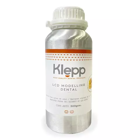 Resina 3D LCD Modelling Dental x 500g. Klepp