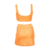 Top Esportivo Reto Beach Tennis Texturizado - Banana Rosa