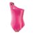 Maiô Banana Rosa Ombro Só Canelado Argola na internet
