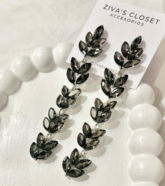 Aros Filo negros cristal