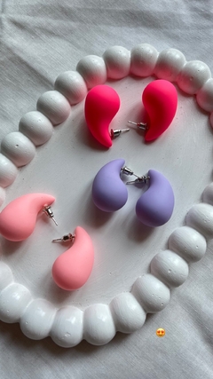Aros gota Big Colores