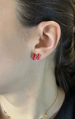 Aros Mariposita roja en internet