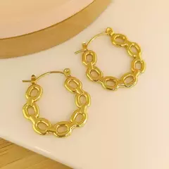 Aros Cadena Dorados