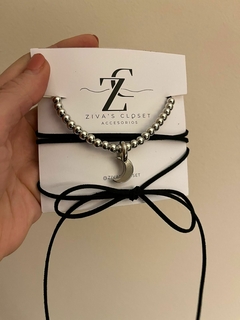 Choker luna Rock