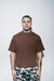 BOXY TEE NRO 25 BROWN - comprar online