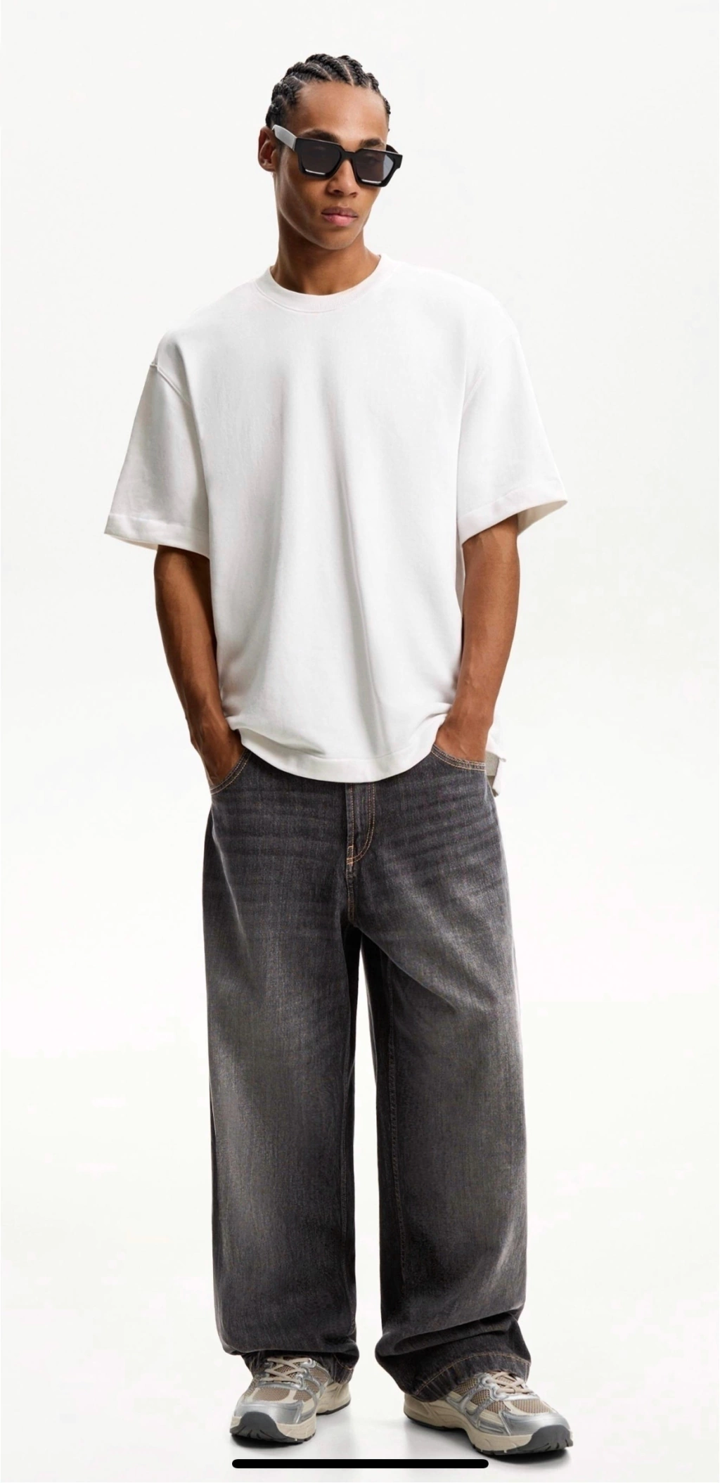 Jeans super baggy BERSHKA