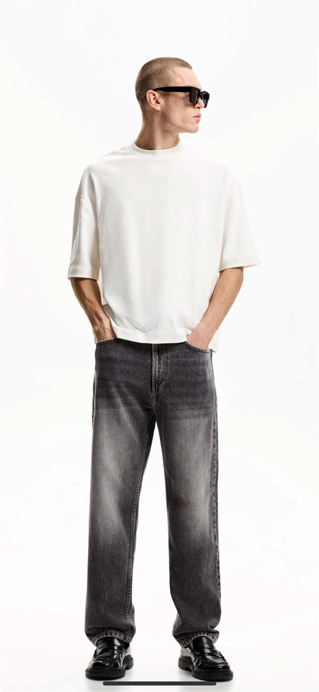 Jeans 90's straight BERSHKA