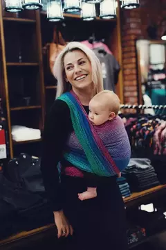 Fular Tencel Aurora Cube