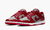 Dunk Low “Grey Varsity Red” na internet