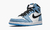 Air Jordan 1 High “University Blue” na internet