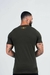 Camiseta Slim Script BUH Verde Militar - comprar online