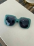 OCULOS DE SOL ACETATO - LENTE ESCURA ARMAÇÃO VERDE