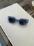 OCULOS ACETATO - ARMAÇÃO E LENTE AZUL