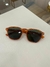 ÓCULOS ACETATO ESTAMPADO MEIO LARANJA - LENTE VERDE