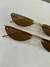 OCULOS METAL LENTE MARROM