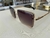 OCULOS QUADRADO METAL LENTE MARROM - DKO EYEWEAR