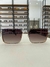 OCULOS QUADRADO METAL LENTE MARROM - comprar online