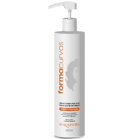 Acquaflora Forma Curvas Creme Pentear Modelador Ondas 480ml