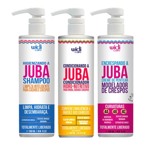 Widi Care A Juba Kit Shampoo+ Condicionador+Encrespando